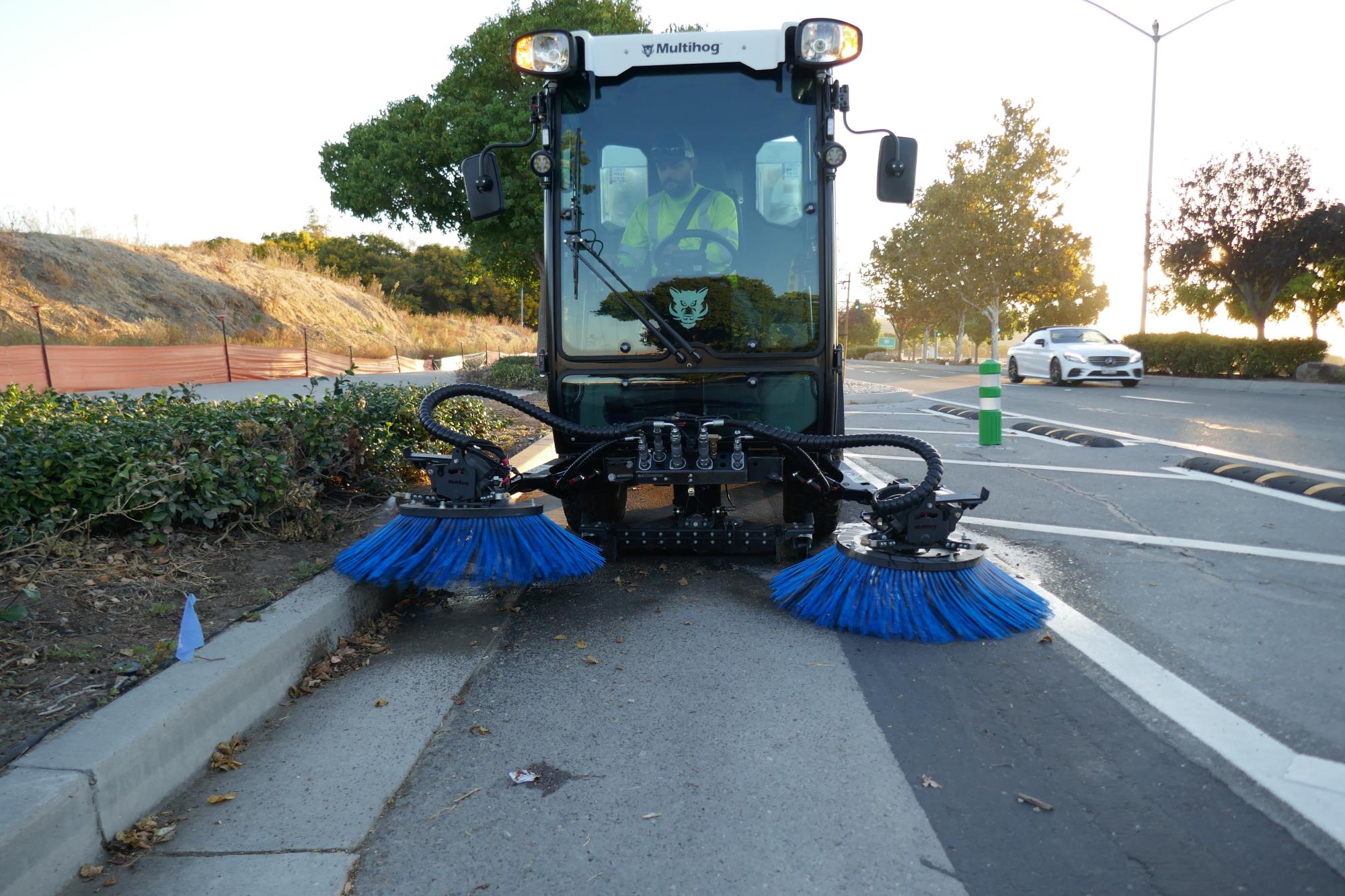 New Bike Lane Sweeper